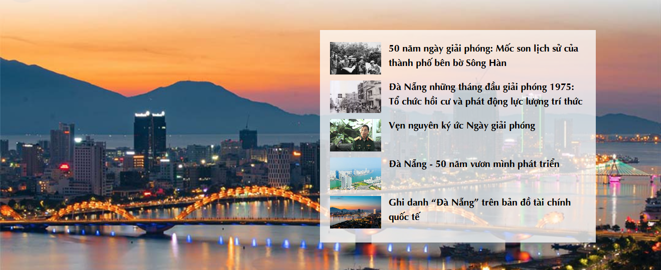 50 Năm Đà Nẵng – Ấn phẩm điện tử do Cloudzone Thiết Kế và Phát Triển